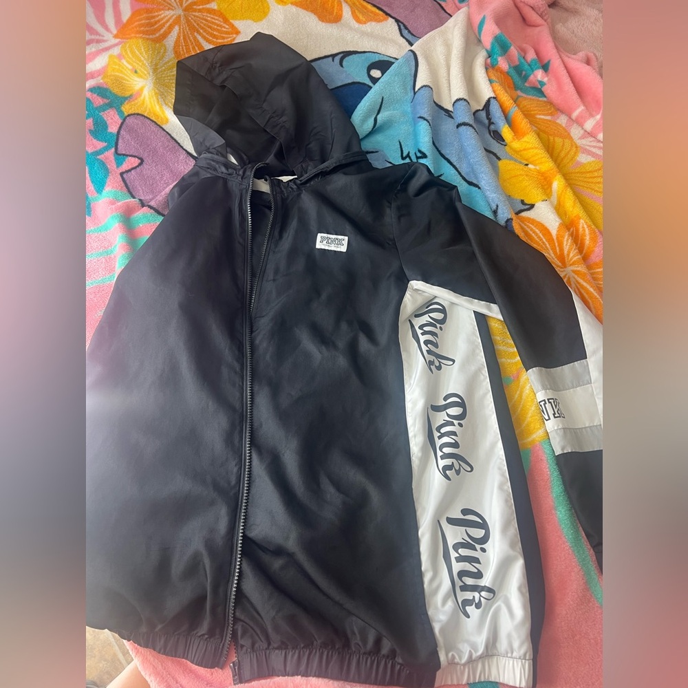 Pink windbreaker
